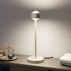 Puk! 80 Eye Table LED, Linsen matt, nickel matt