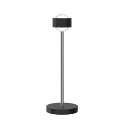 Puk! 80 Eye Table LED, Linsen matt, schwarz/chrom