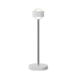Puk! 80 Eye Table LED Linsen matt, weiß matt/chrom