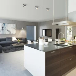 Puk Mini Move LED, Linse klar, chrom