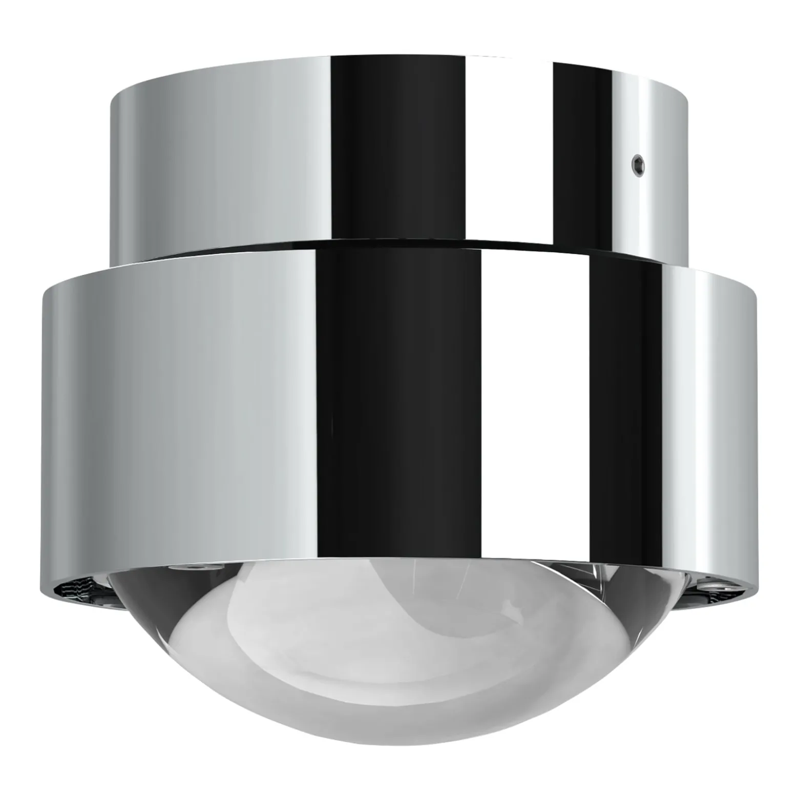 Puk Mini Move LED, Linse klar, chrom