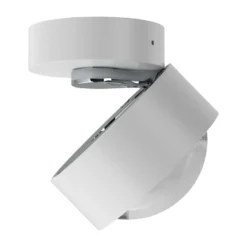 Puk Mini Move LED, Linse klar, weiß matt/chrom