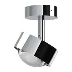 Puk Mini Turn LED-Spot Linse klar 1fl chrom