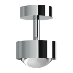 Puk Mini Turn LED-Spot Linse klar 1fl chrom