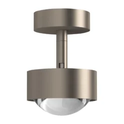 Puk Mini Turn LED-Spot Linse klar 1fl nickel matt