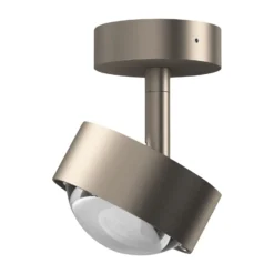 Puk Mini Turn LED-Spot Linse klar 1fl nickel matt