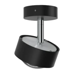 Puk Mini Turn LED-Spot Linse klar 1fl schwarz matt