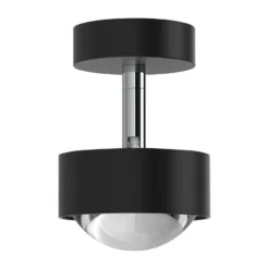 Puk Mini Turn LED-Spot Linse klar 1fl schwarz matt