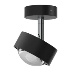 Puk Mini Turn LED-Spot Linse klar 1fl schwarz matt