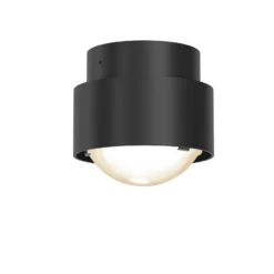 Puk! 80 Move LED-Spot Linse matt schwarz/chrom