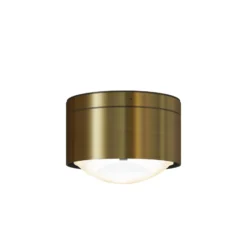 Puk! 120 One LED-Deckenspot Linse matt, messing