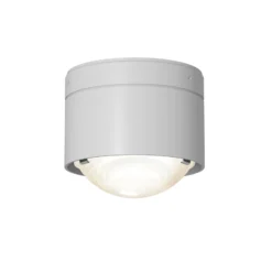 Puk! 80 One LED-Deckenspot Linse matt, weiß matt