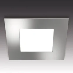 Quadratische Einbauleuchte FQ 68-LED 3er-Set ww