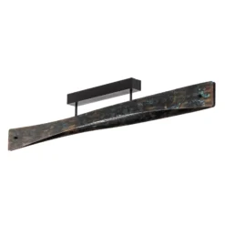 Quitani Baloria LED-Pendelleuchte schwarz/oxidiert