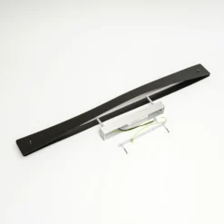 Quitani LED-Deckenlampe Lian, schwarz/alu