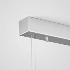 Quitani LED-Hängelampe Malu, gold oxidiert, Länge 100 cm