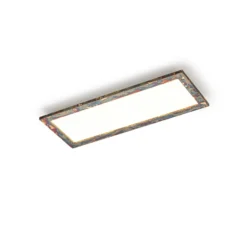 Quitani LED-Panel Aurinor, goldfarbig, 86 cm