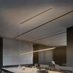Quitani Niara LED-Hängelampe CCT bronze eloxal