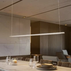 Quitani Talon LED-Hängelampe alu/natur eloxal 32W