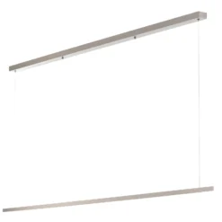 Quitani Talon LED-Hängelampe alu/natur eloxal 32W