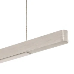 Quitani Talon LED-Hängelampe alu/natur eloxal 24W