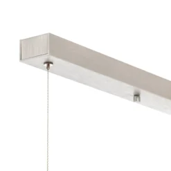 Quitani Talon LED-Hängelampe alu/natur eloxal 24W