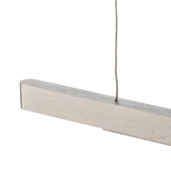 Quitani Talon LED-Hängelampe alu/natur eloxal 24W