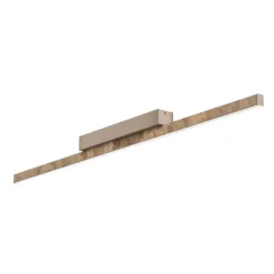 Quitani Zino LED-Deckenleuchte Schiefer gold 38W