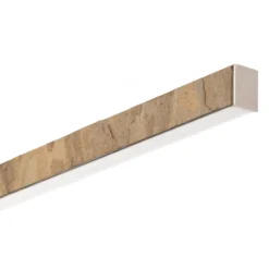 Quitani Zino LED-Deckenleuchte Schiefer gold 38W