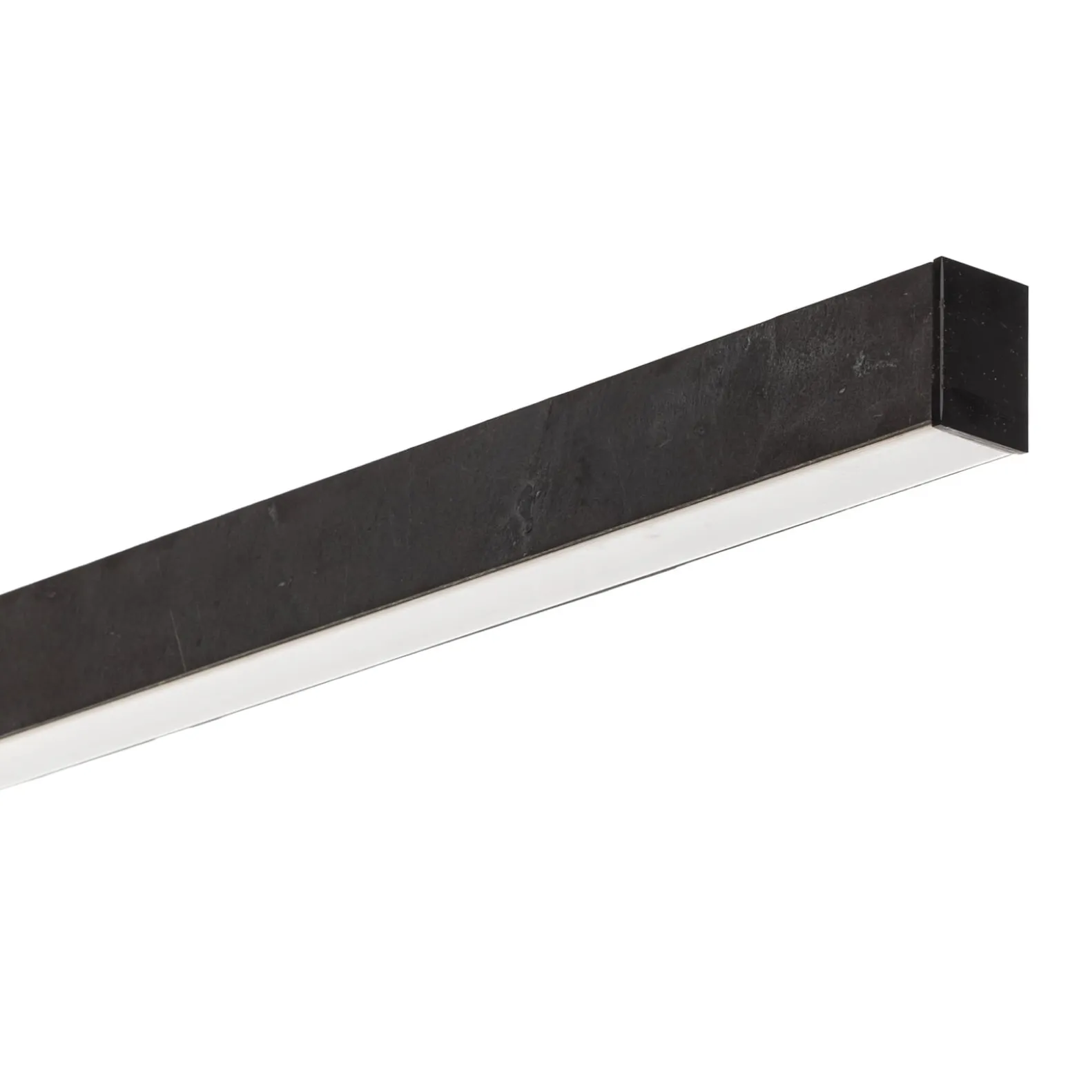 Quitani Zino LED-Deckenleuchte Schiefer grau 38W