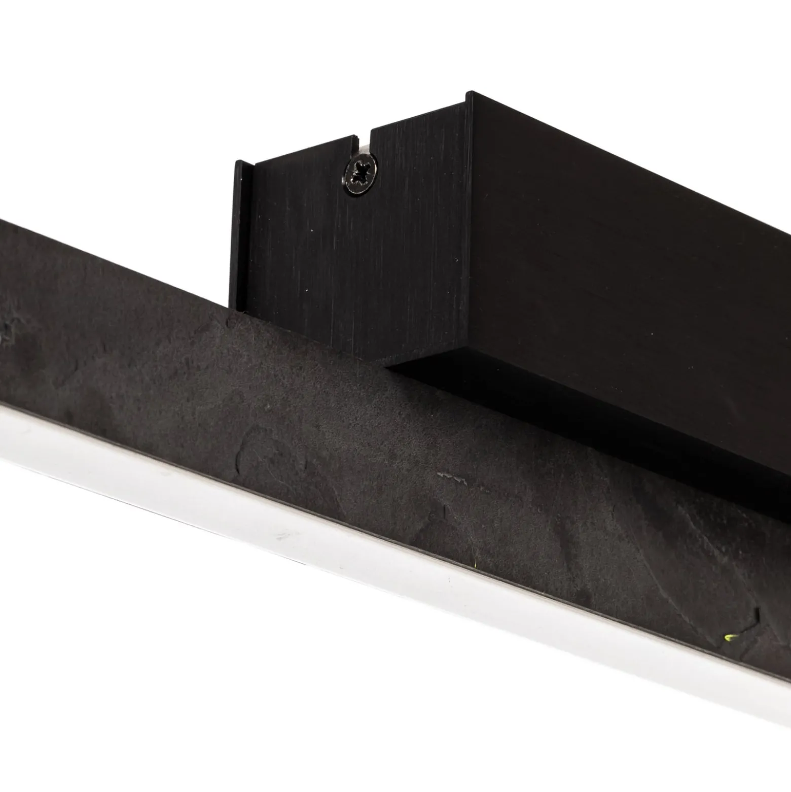 Quitani Zino LED-Deckenleuchte Schiefer grau 38W