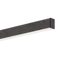 Quitani Zino LED-Hängeleuchte Schiefer grau 114 cm