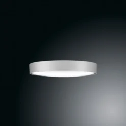 Ribag Arva LED-Deckenlampe, grau metallic, 27 cm
