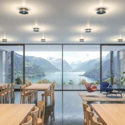 Ribag Vior LED-Deckenleuchte 3.000K 60° schwarz
