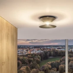 Ribag Vior LED-Deckenleuchte sandgold 60° 2.700K