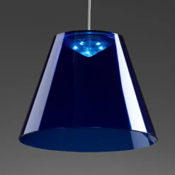 Rotaliana Dina - blaue LED-Hängeleuchte