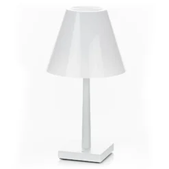 Rotaliana Dina+ LED-Akkutischleuchte weiß/weiß