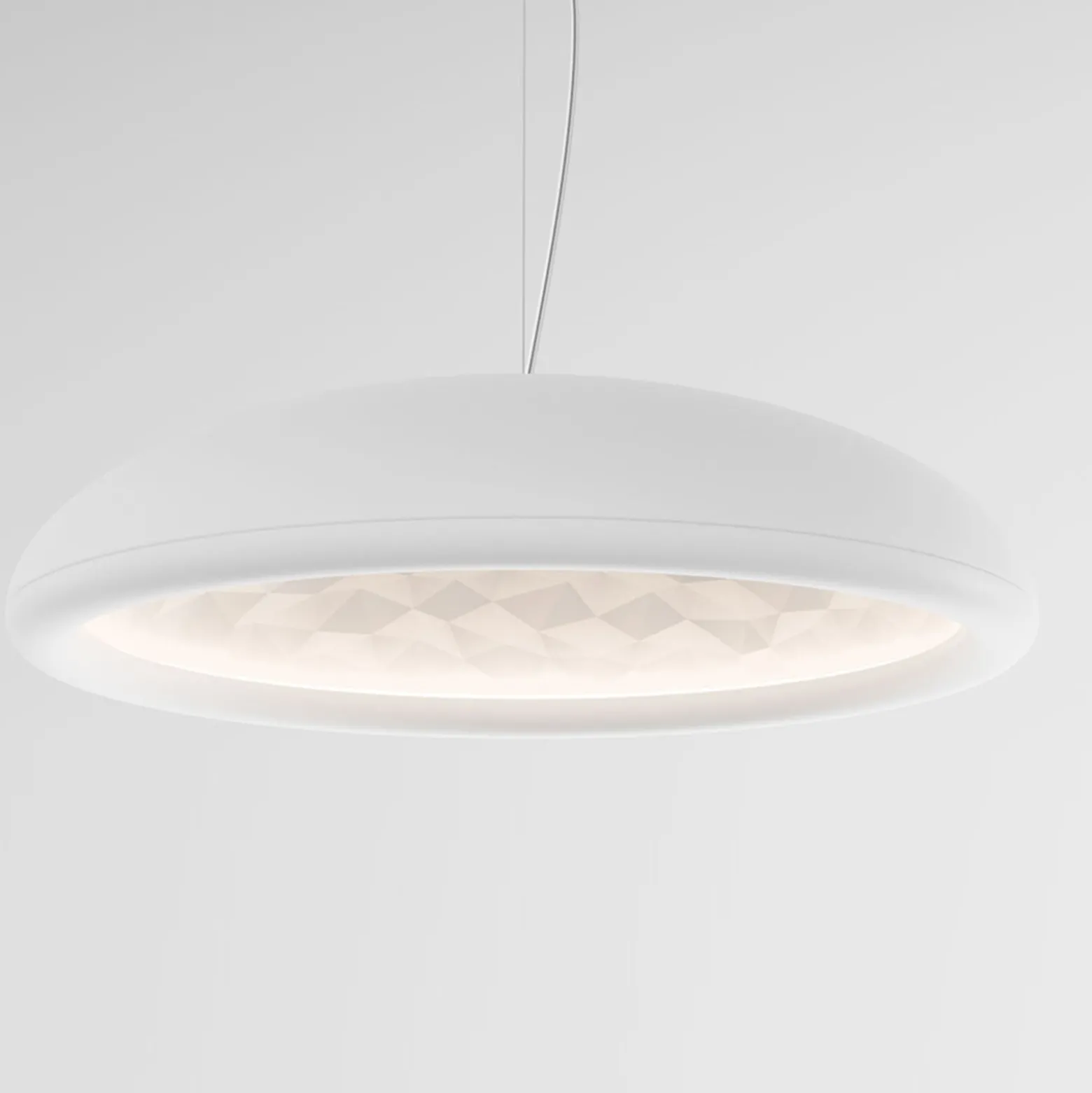 Rotaliana Febo H1 LED-Hängelampe weiß-matt