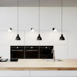 Rotaliana Luxy H5 Glam Hängelampe schwarz/rauch