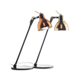 Rotaliana Luxy T0 Glam Tischlampe schwarz/gold