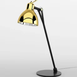 Rotaliana Luxy T0 Glam Tischlampe schwarz/gold