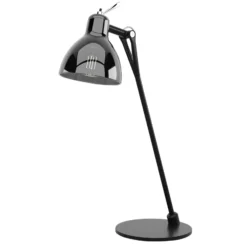 Rotaliana Tischleuchte Luxy T0 Glam, schwarz/rauch, 52 cm