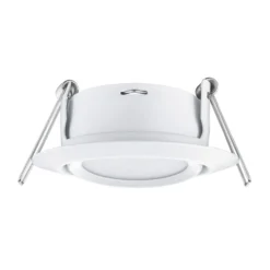 Runder LED-Einbaustrahler Rila in Weiß