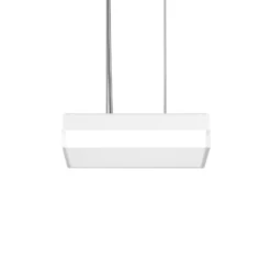 RZB Flat Slim+ Pendel DALI 30x30cm 22W weiß/matt