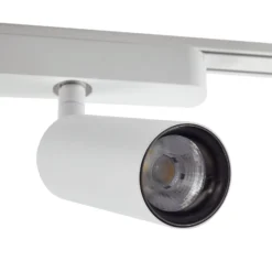 Schienensystem 48 V Lumaro, Spots, 7-flg., weiß,Ø4cm,dimmbar