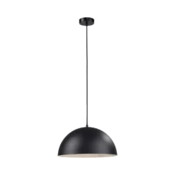 SCHÖNER WOHNEN Hängeleuchte Ali schwarz, Eisen, Ø 38 cm, E27