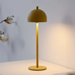SCHÖNER WOHNEN LED-Akku-Tischlampe Bellies Blütenzauber IP54