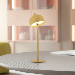 SCHÖNER WOHNEN LED-Akku-Tischlampe Bellies Blütenzauber IP54