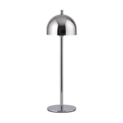 SCHÖNER WOHNEN LED-Akku-Tischlampe Bellies, chrom, IP54