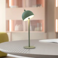 SCHÖNER WOHNEN LED-Akku-Tischlampe Bellies Frühlingserwachen